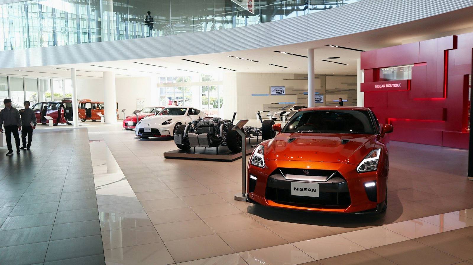 The Ninebark Motors showroom in Denver